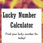 how to calculate lucky number for lottery